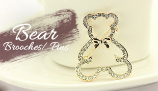 Bear Series For Brooches & Pin