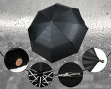 UV Umbrella Skull Parasol Folding Umbrella Automatic Open and Close Sun Umbrella for Walking with Black Anti-UV Rubber Layer