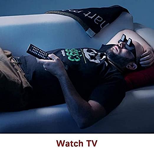 Lazy Reader Glasses Prism Glasses Lying Down Bed Horizontal Watching T –  DS. DISTINCTIVE STYLE
