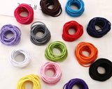 Hair Ties 2500 Pieces Bulk Purchase Elastic Hair Rubber Bands Ponytail Holders