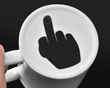 Have A Nice Day Mug Middle Finger Mug 300ml Ceramic Coffee Cup Funny Birthday Gifts