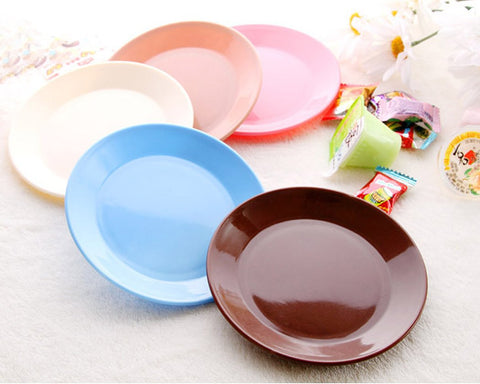 5 Pieces 13 cm Dinner Plates Set Tableware for Party