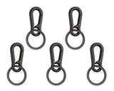 Stainless Steel Carabiner Clip Keyring Key Chain for Keys