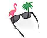 Funny Party Sunglasses Hawaiian Tropical Glasses Set of 2