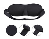 2 Pieces 3D Sleeping Eye Masks with Elastic Strap