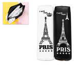 Eiffel Tower Leather Pencil Cases Set of 2 Pieces