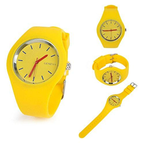 Wholesale Lots of 10pcs Unisex Ultra-thin Silicone Jelly Quartz Watch