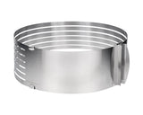 Layer Cake Slicer 9.5 to 12 Inches Adjustable Cake Ring