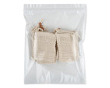 Soap Bag 10 Pieces Natural Sisal Soap Saver Bags with Drawstring