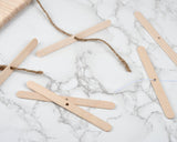 Wooden Candle Wick Holders 100 Pieces Wick Centering Devices