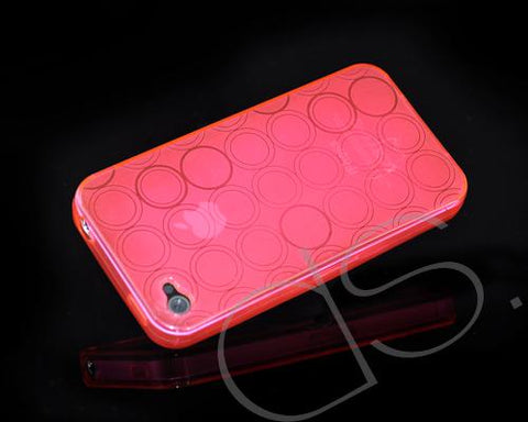 Turno Series iPhone 4 and 4S Silicone Case - Red