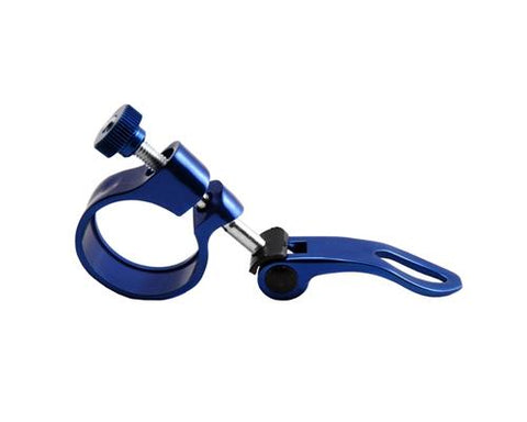 Cycling Bike Mountain Bike Quick Release Seatpost Clamp 34.9mm - Blue