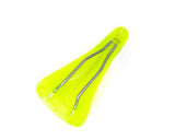 Vintage Style Plastic Cycling Bike Saddle Seat - Yellow