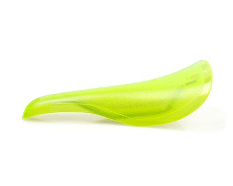 Vintage Style Plastic Cycling Bike Saddle Seat - Yellow