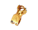 60mm Alloy Fixie MTB Single Speed Bike Handlebar Stem - Gold