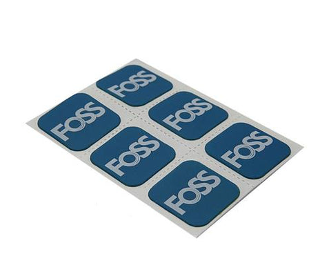 6 Pcs Clear Bicycle Road Bike Mountain Bike Tube Patches Kit