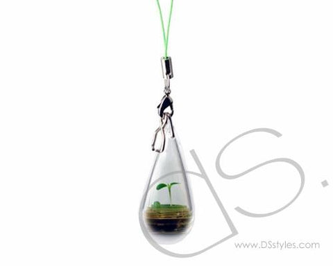 Luminous Plant Phone Strap