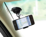 Universal Cellphone Windshield Dashboard Car Mount Holder - Black