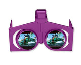 VR Fold V1 3D Virtual Reality Glasses - Purple