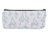 Floral Canvas Pen and Pencil Case