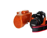 Retro Canon EOS 6D Camera Leather Case