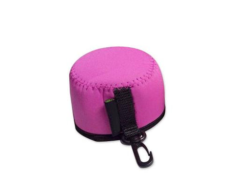 Elastic Sony DSC-Q10 Camera Lens Pouch - Magenta