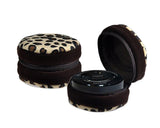 Zipper Sony DSC-Q100 Camera Lens Case - Leopard