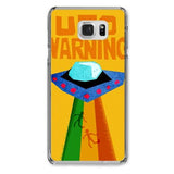 UFO Warning Designer Phone Cases