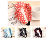 Korean Style Big Bow Polka Dots Headband