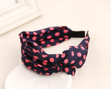 Korean Style Big Bow Polka Dots Headband