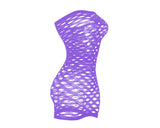 Strapless Series Fishnet Club Tube Sexy Lingerie Dress