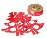 Christmas Tree Rotating Wooden Music Box