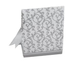 Classic Damask Wedding Candy Boxes with Ribbons