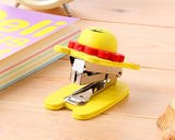 Wooden Desktop Mini Stapler Office Book Sewer - Cow