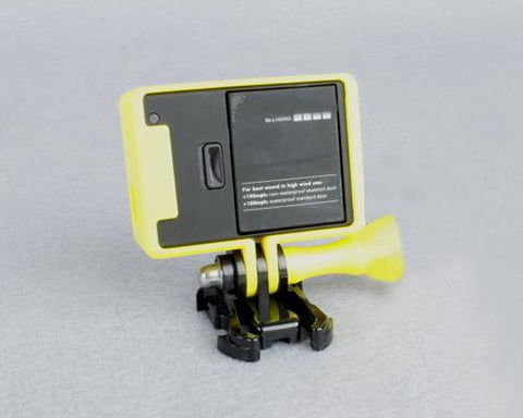 GoPro Border Standard Frame Mount for Hero 3 / 3+ / 4 Camera - Yellow