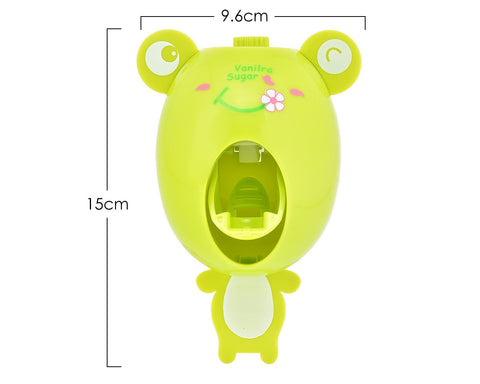 Creative Cute Cartoon Toothpaste Dispenser - Frog