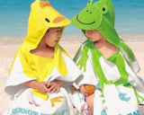 1.2 meters Cartoon Bathrobe Cloak for Kids