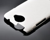 Twill Series HTC One X Leather Case - White