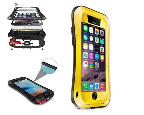 Waterproof Pro Series iPhone 6 Metal Case (4.7 inches) - Yellow