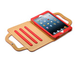 Holster Series iPad Mini Leather Case - Red