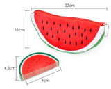 DS. DISTINCTIVE STYLE Stationery Set with Watermelon Shape Large Pencil Zipper Case Pencil Bag Sketch Pad Note Pad for Kids