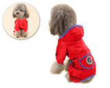 Waterproof Dog Raincoat Rain Jacket with Pocket