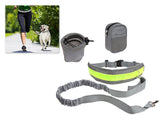 Walk the Dog Hands Free Dog Leash Set with Waist Belt and Pouch