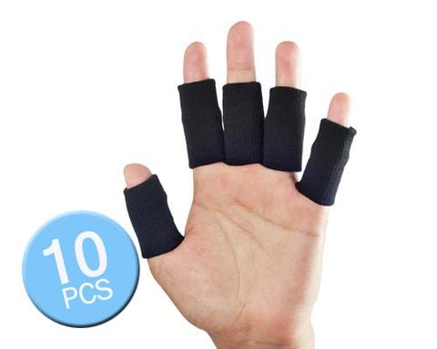 10 Pcs Professional Basketball Finger Sleeve Support Protector