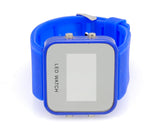 Unisex Silicone Band Mirror Dial LED Digital Sport Wrist Watch