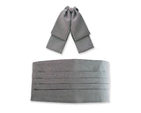 Formal Butterfly Bow Tie Knot and Cummerbund Set