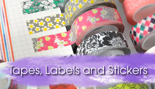 Tapes, Labels and Stickers (Office Supplies)