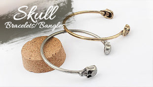Skull Series For Bracelets & Bangle