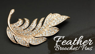 Feather Series For Brooches & Pin