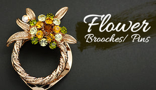 Flower Series For Brooches & Pin